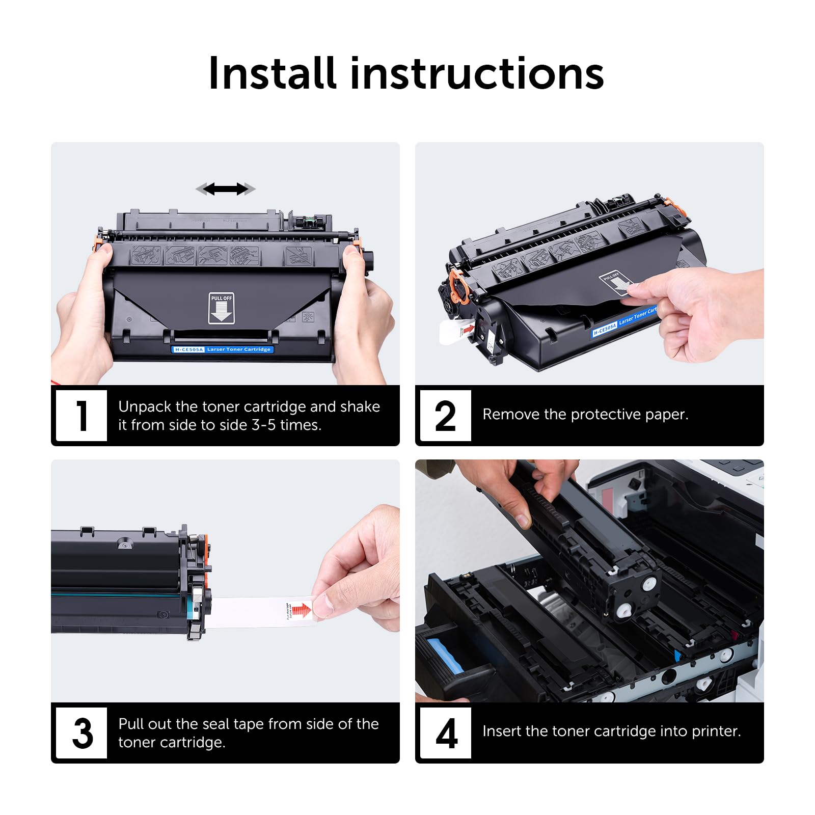 Amazon.com: 05A Toner Cartridge High Yield Compatible for HP